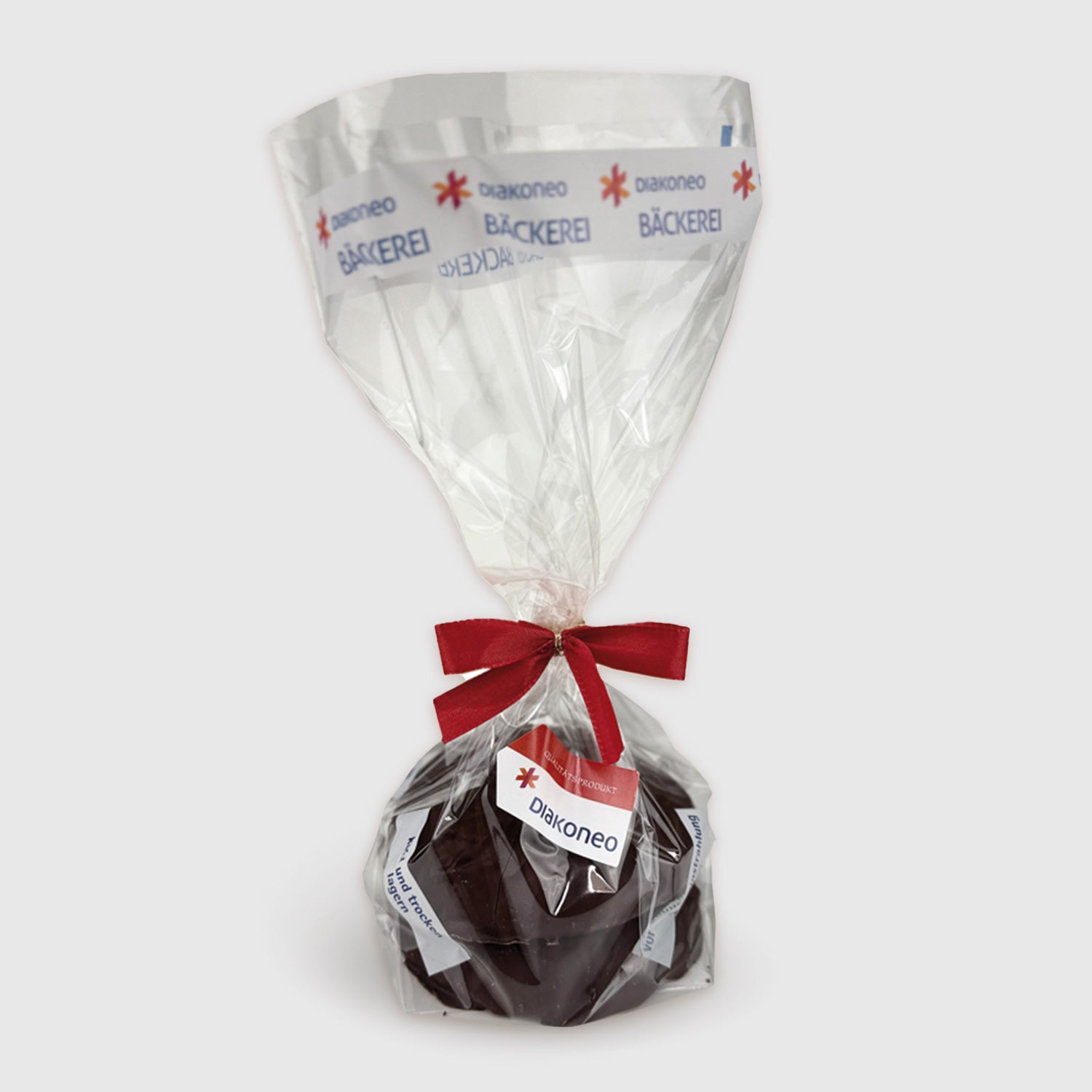 Elisen-Lebkuchen, 2 Stück in der Tüte mit Schleife