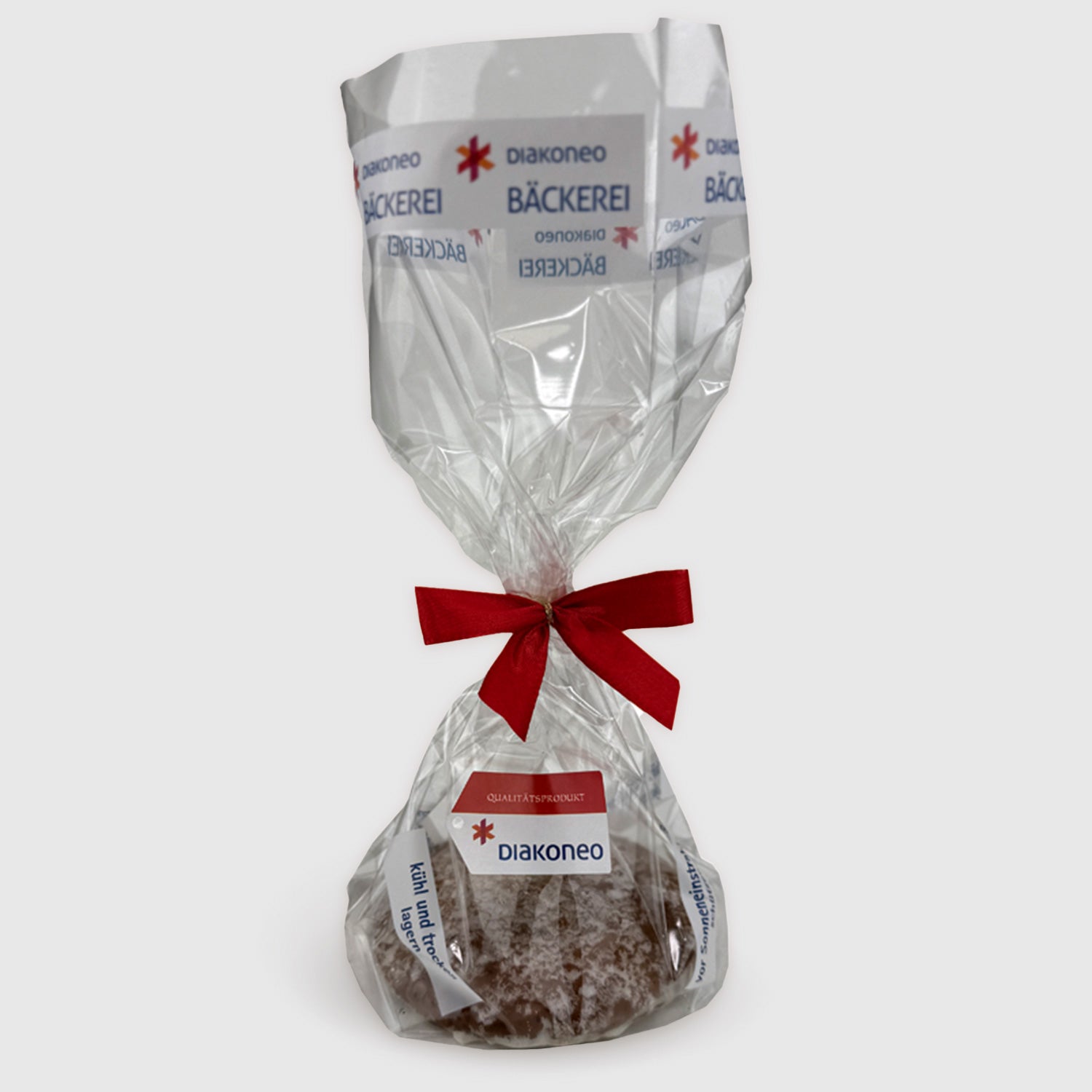 Elisen-Lebkuchen, 1 Stück in der Tüte mit Schleife