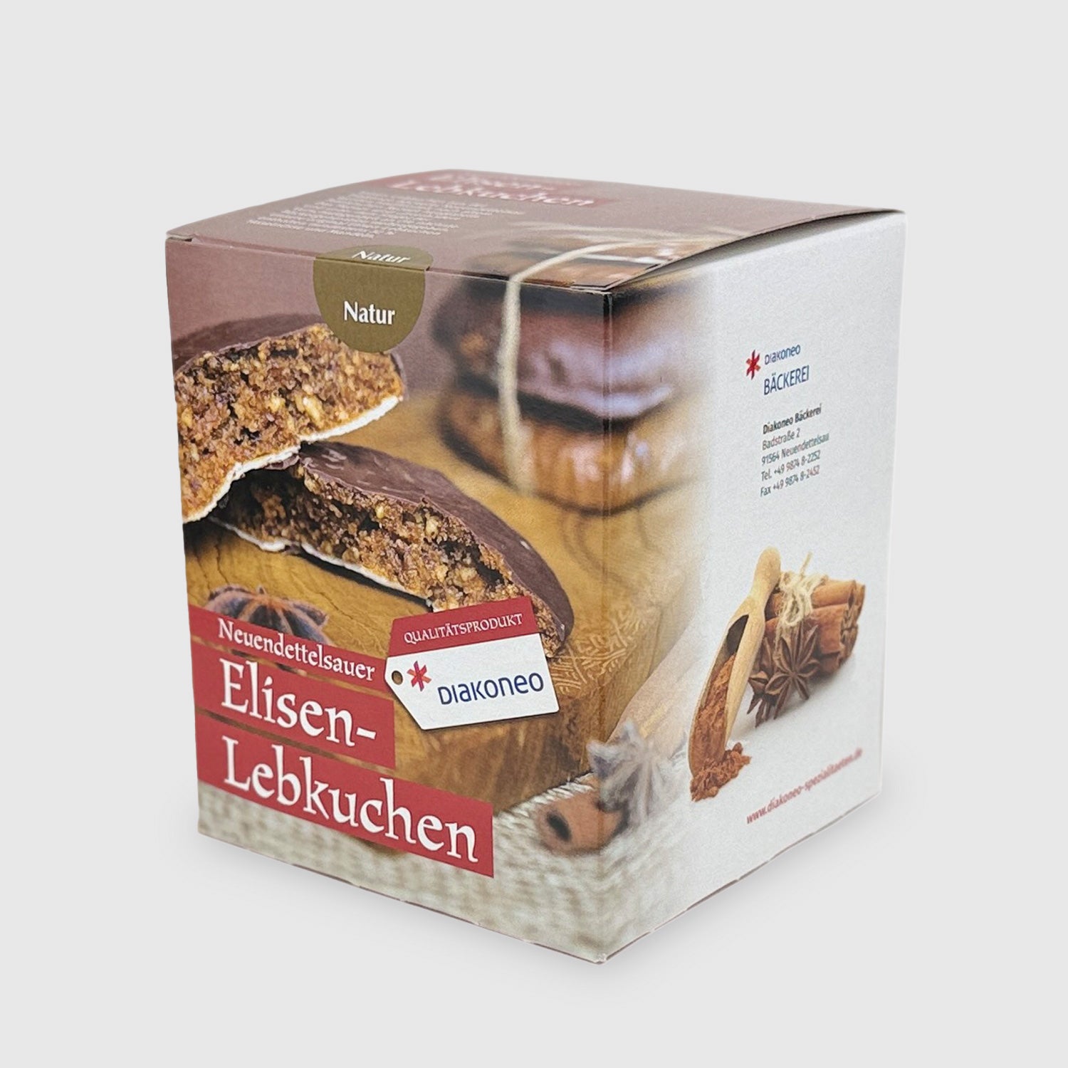 Elisen-Lebkuchen, 5 Stück in der Geschenkbox