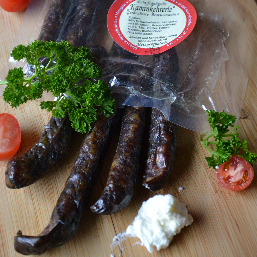 Kaminkehrerle - geräucherte Bratwürstchen